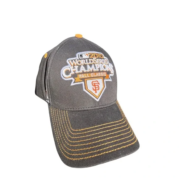 SF Giants MLB Lincecum All Star Jersey World Series hat Beanie NEW - Picture 3 of 15